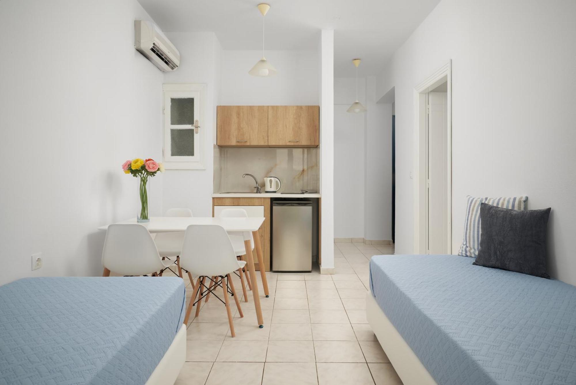 Artemis Apartments Gouves Exterior foto